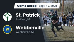 Recap: St. Patrick  vs. Webberville  2020