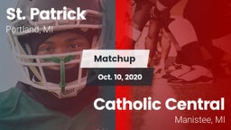 Matchup: St. Patrick High Sch vs. Catholic Central  2020