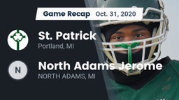 Recap: St. Patrick  vs. North Adams Jerome  2020