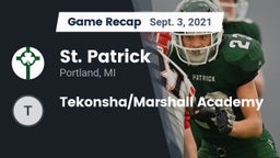 Recap: St. Patrick  vs. Tekonsha/Marshall Academy 2021