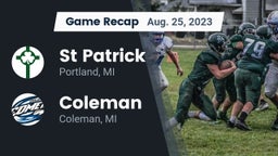 Recap: St Patrick  vs. Coleman  2023
