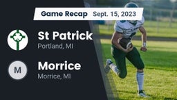 Recap: St Patrick  vs. Morrice  2023