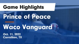 Prince of Peace  vs Waco Vanguard Game Highlights - Oct. 11, 2022