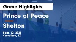 Prince of Peace  vs Shelton  Game Highlights - Sept. 12, 2023