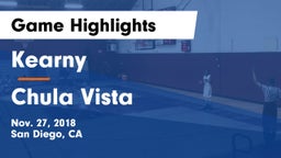 Kearny  vs Chula Vista  Game Highlights - Nov. 27, 2018