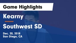 Kearny  vs Southwest SD Game Highlights - Dec. 20, 2018