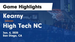 Kearny  vs High Tech NC Game Highlights - Jan. 6, 2020