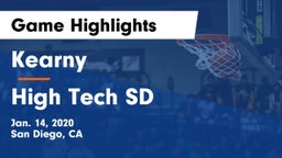 Kearny  vs High Tech SD Game Highlights - Jan. 14, 2020