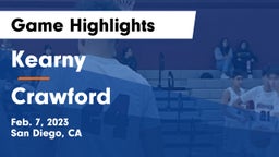 Kearny  vs Crawford  Game Highlights - Feb. 7, 2023