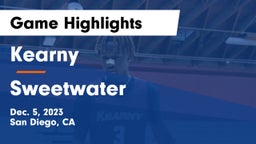 Kearny  vs Sweetwater  Game Highlights - Dec. 5, 2023