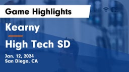 Kearny  vs High Tech SD Game Highlights - Jan. 12, 2024