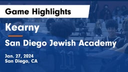 Kearny  vs San Diego Jewish Academy  Game Highlights - Jan. 27, 2024