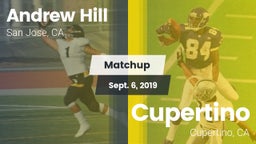 Matchup: Andrew Hill High Sch vs. Cupertino  2019