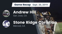 Recap: Andrew Hill  vs. Stone Ridge Christian  2019