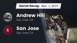 Recap: Andrew Hill  vs. San Jose  2019