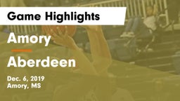 Amory  vs Aberdeen  Game Highlights - Dec. 6, 2019