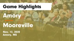 Amory  vs Mooreville Game Highlights - Nov. 12, 2020