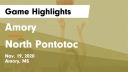 Amory  vs North Pontotoc Game Highlights - Nov. 19, 2020
