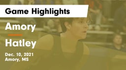 Amory  vs Hatley  Game Highlights - Dec. 10, 2021