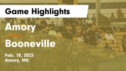 Amory  vs Booneville  Game Highlights - Feb. 18, 2023