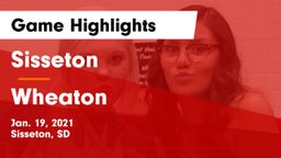 Sisseton  vs Wheaton Game Highlights - Jan. 19, 2021
