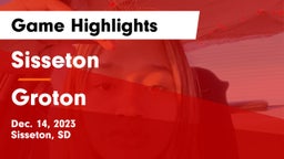 Sisseton  vs Groton  Game Highlights - Dec. 14, 2023
