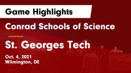 Conrad Schools of Science vs St. Georges Tech  Game Highlights - Oct. 4, 2021