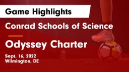 Conrad Schools of Science vs Odyssey Charter Game Highlights - Sept. 16, 2022