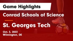 Conrad Schools of Science vs St. Georges Tech  Game Highlights - Oct. 3, 2022