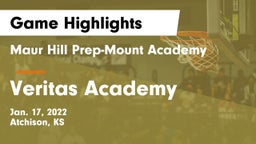 Maur Hill Prep-Mount Academy  vs Veritas Academy Game Highlights - Jan. 17, 2022
