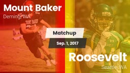 Matchup: Mt. Baker High vs. Roosevelt  2016