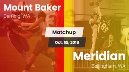 Matchup: Mt. Baker High vs. Meridian  2018