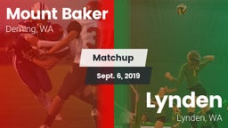 Matchup: Mt. Baker High vs. Lynden  2019