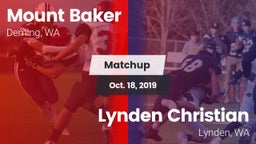 Matchup: Mt. Baker High vs. Lynden Christian  2019