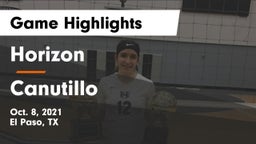 Horizon  vs Canutillo Game Highlights - Oct. 8, 2021