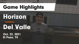 Horizon  vs Del Valle  Game Highlights - Oct. 22, 2021