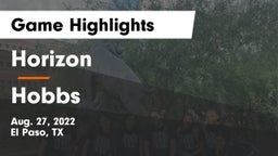 Horizon  vs Hobbs Game Highlights - Aug. 27, 2022