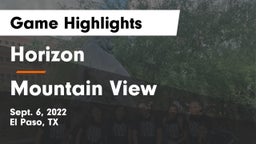 Horizon  vs Mountain View  Game Highlights - Sept. 6, 2022