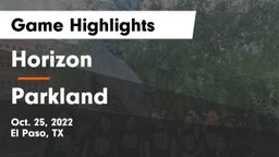Horizon  vs Parkland  Game Highlights - Oct. 25, 2022
