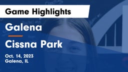 Galena  vs Cissna Park Game Highlights - Oct. 14, 2023