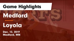 Medford  vs Loyola  Game Highlights - Dec. 12, 2019