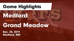 Medford  vs Grand Meadow  Game Highlights - Dec. 28, 2019