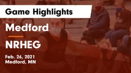 Medford  vs NRHEG Game Highlights - Feb. 26, 2021