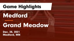 Medford  vs Grand Meadow  Game Highlights - Dec. 28, 2021