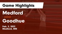 Medford  vs Goodhue  Game Highlights - Feb. 3, 2022