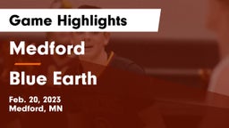 Medford  vs Blue Earth  Game Highlights - Feb. 20, 2023