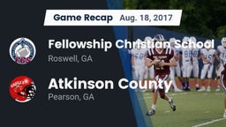 Recap: Fellowship Christian School vs. Atkinson County  2017