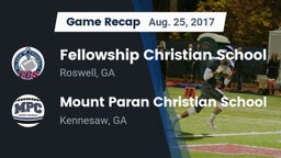 Recap: Fellowship Christian School vs. Mount Paran Christian School 2017