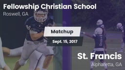 Matchup: Fellowship Christian vs. St. Francis  2017
