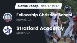 Recap: Fellowship Christian School vs. Stratford Academy  2017